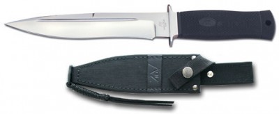 Katz - Alley Kat Fighting Knife 6.5' Blade Kraton Handle, №6006.jpg